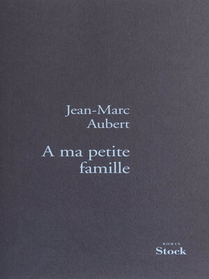 cover image of À ma petite famille